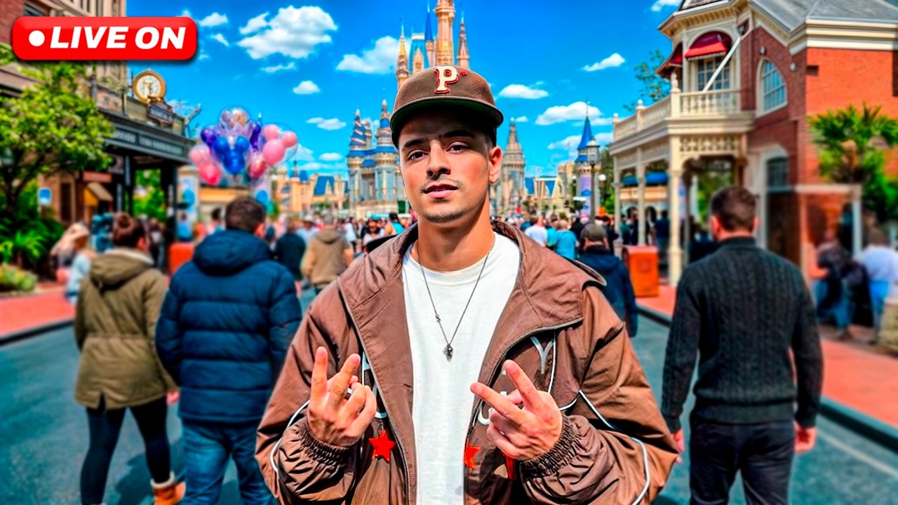 🇺🇸 IRL - DIA 3 │ 🏰 VIM CONHECER O MICKEY! 🔴 CORINGA AO VIVO
