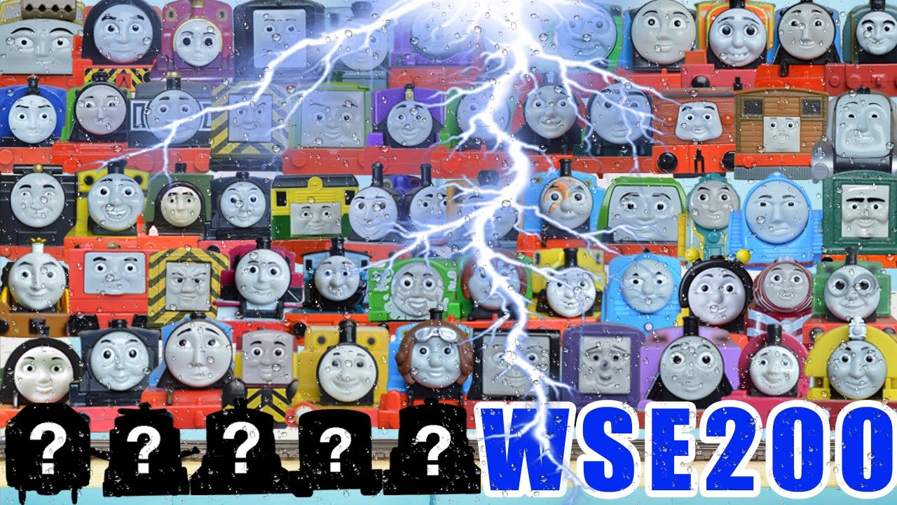 EXTRAORDINARY WORLD'S STRONGEST ENGINE 200: THOMAS AND FRIENDS TRACKMASTER TOY TRAINS