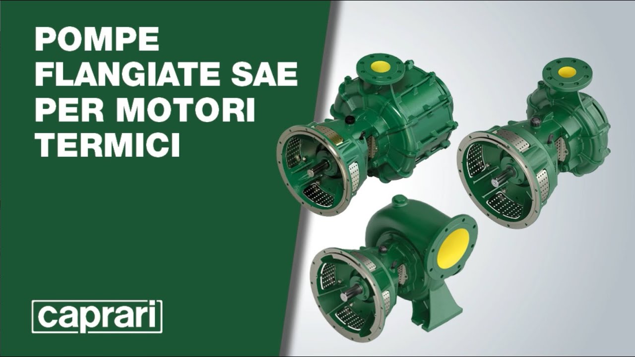 Serie MEC-AG / MEC-MG / BHG - Pompe flangiate a motori termici
