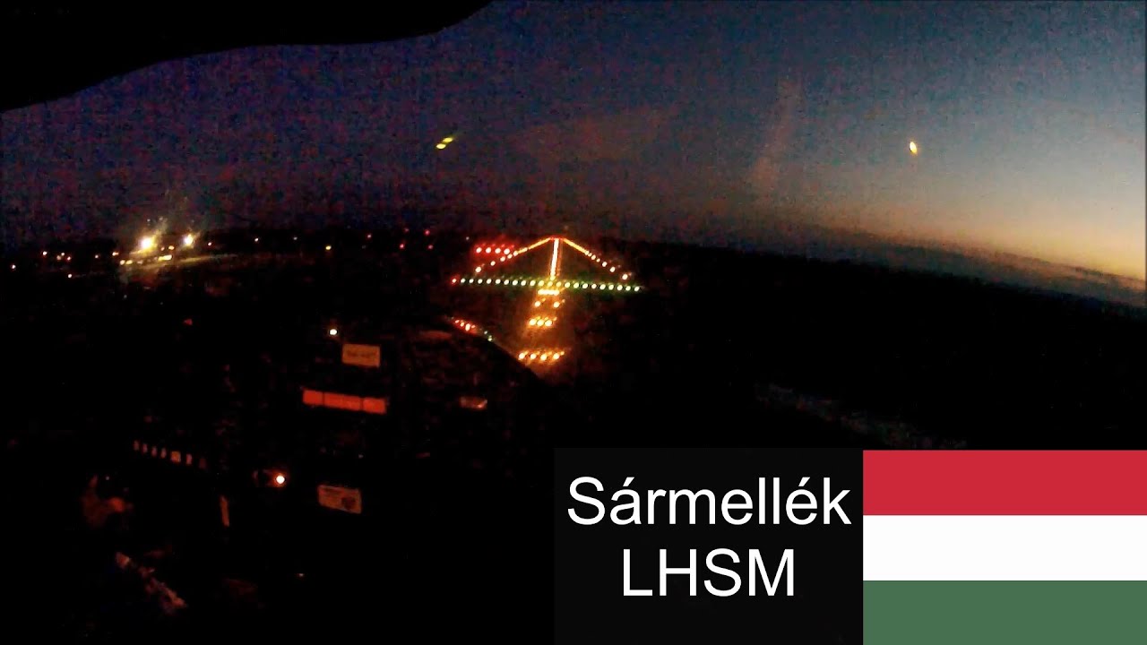 Belerep&uuml;l&eacute;s az &eacute;jszak&aacute;ba -  Szeged (LHUD) - S&aacute;rmell&eacute;k (LHSM),  a Balaton mellett