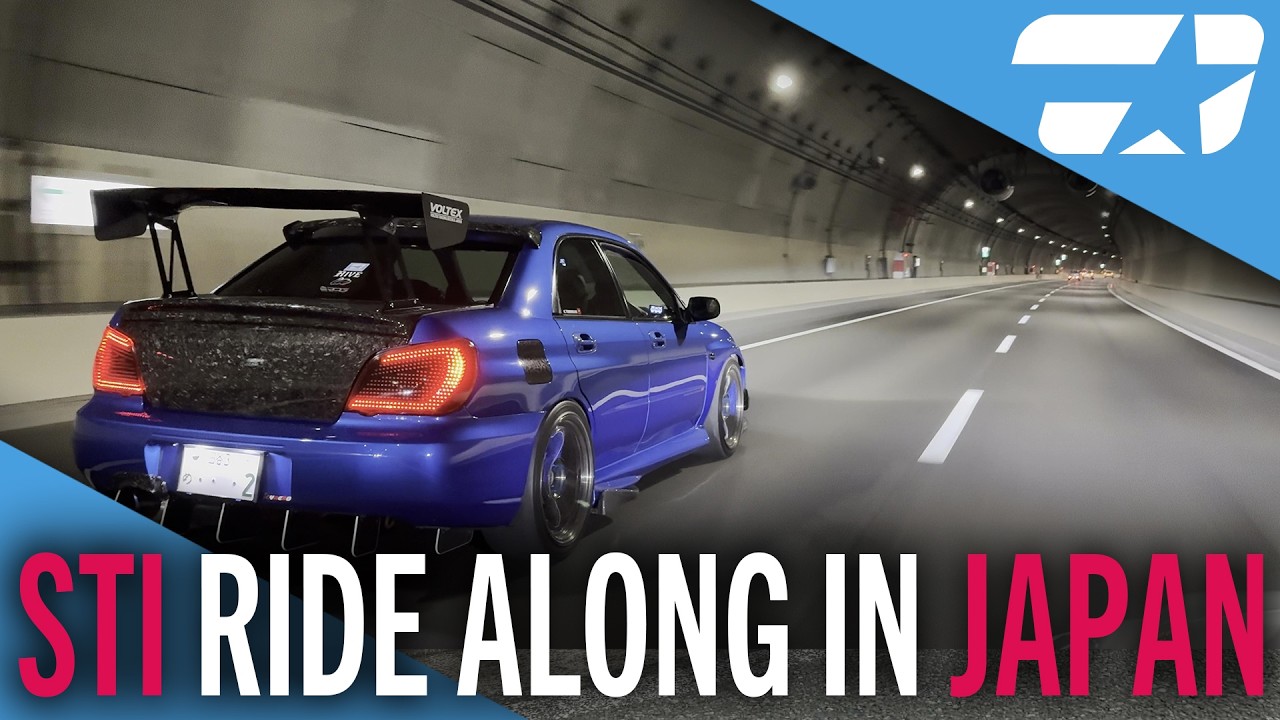 OVERTAKEJPN: Тюнингованный Subaru STI на знаменитой автомобильной сходке Дайкоку в Японии, эп. 5
