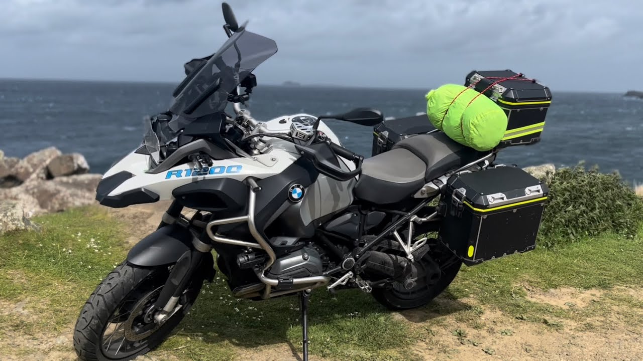 (13) BMW R1200GSA My first camping adventure to Scotland