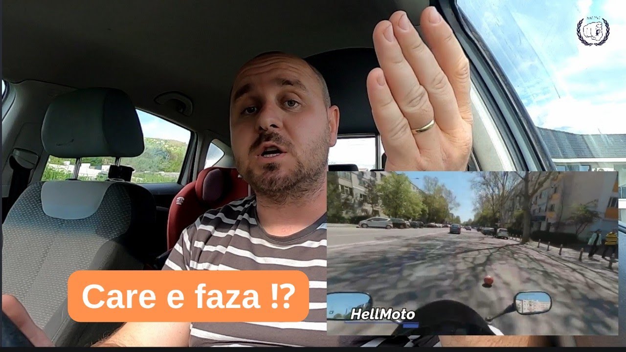 De Ce a Vrut Politistul Să-i Facă Dosar Penal Motociclistului Accidentat De-o Minge⁉️