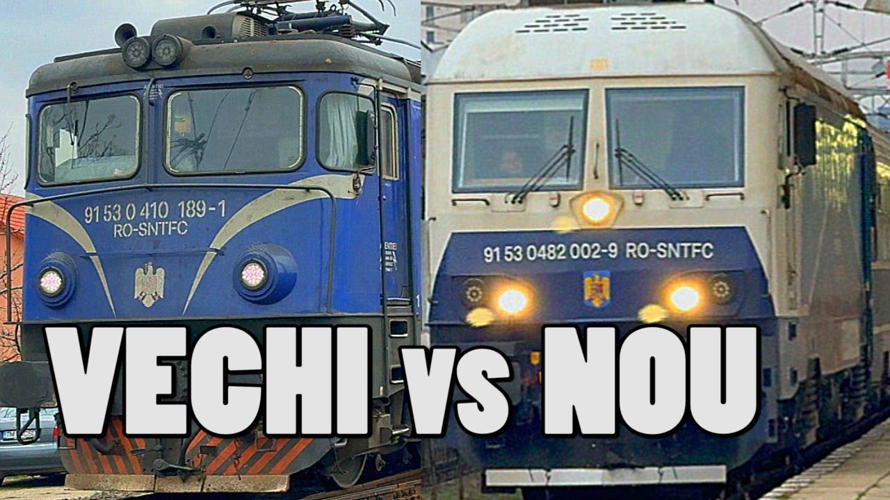 🟢 VECHI vs NOU - LOCOMOTIVE ROMANESTI - Old vs New Trains - LEMA - Trains in Europe 