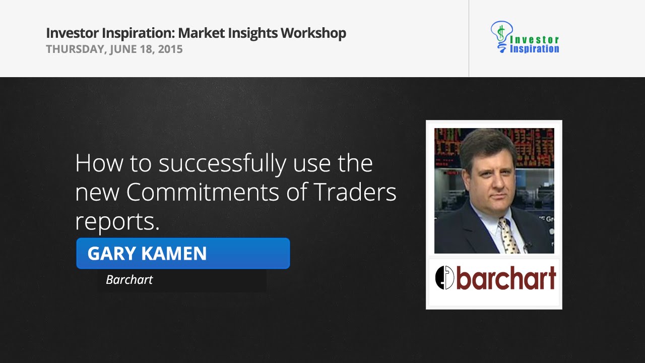 How to successfully use the new Commitments of Traders reports | Gary Kamenw