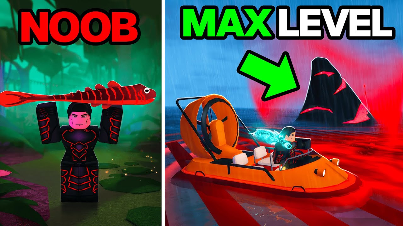 Я прошёл путь от НУБИКА до МАКСИМАЛЬНОГО УРОВНЯ в FISH IT Roblox!