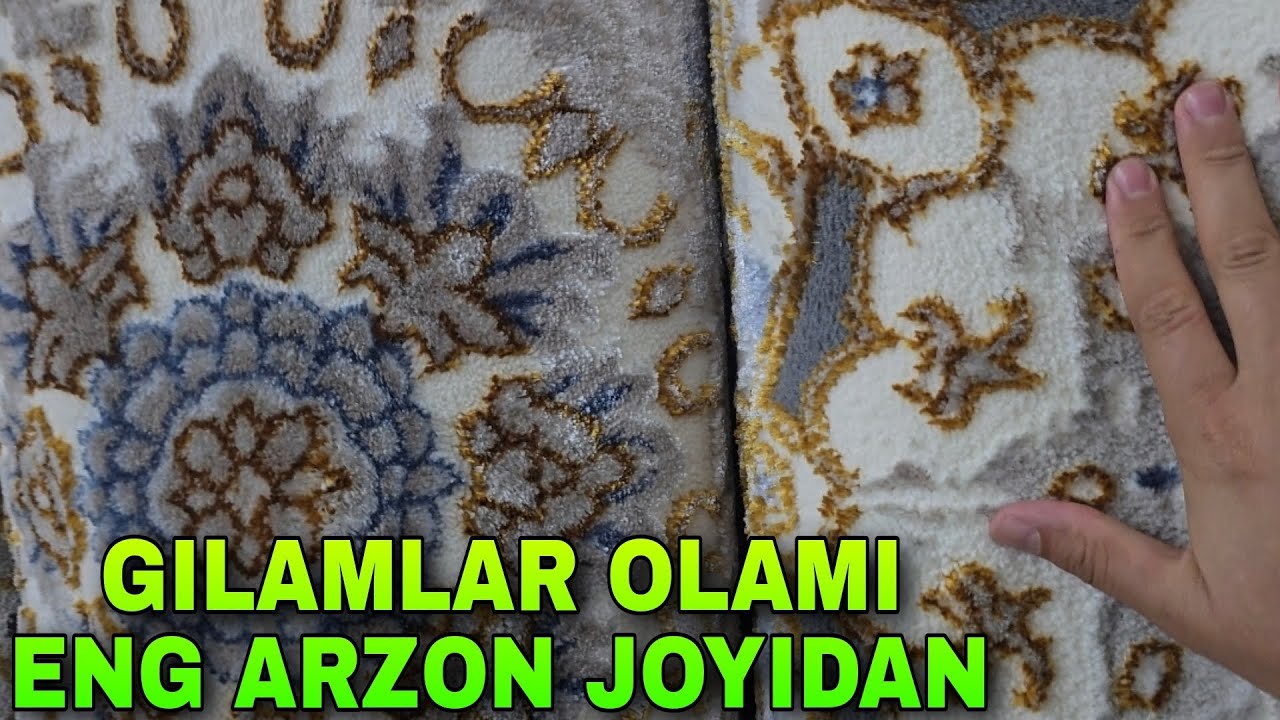 GILAMLARGA KATTA AKSIYA BOSHLANDI SAMARQAND ERON GILAMLAR OLAMIDA
