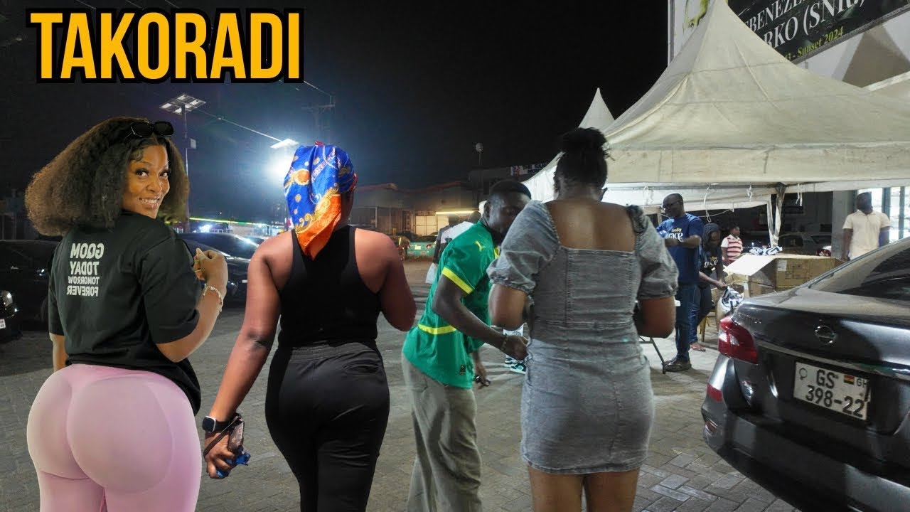 Uncut Takoradi Nightlife — Ghana’s Ladies, Heat & Street Energy