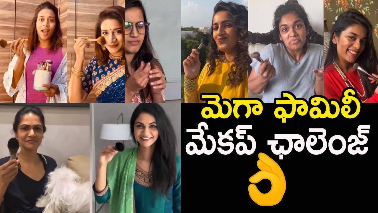 Mega Family Ladies Makeup Challenge #MegaFamilyMakeupChallenge