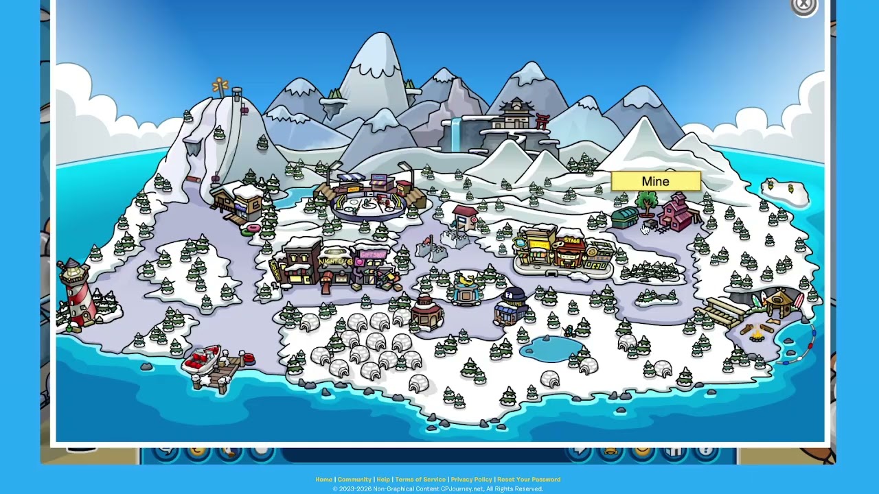club penguin journeys 3rd anniversary party