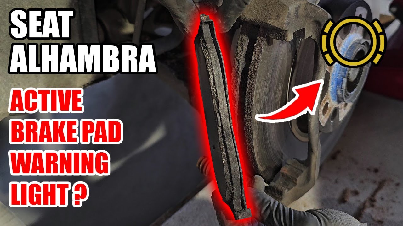 How To Change Front Brake Pads | Seat Alhambra 2010-2020 2.0 TDI
