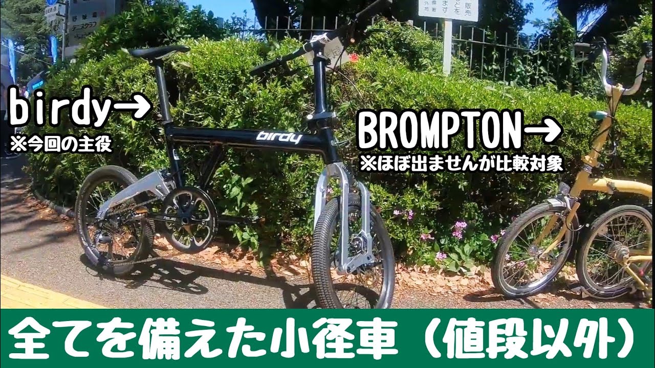 【Birdy】全ての値が高性能‼️スポーツバイク好きに一番おすすめ出来る折り畳み自転車！（ただし価格は高め）