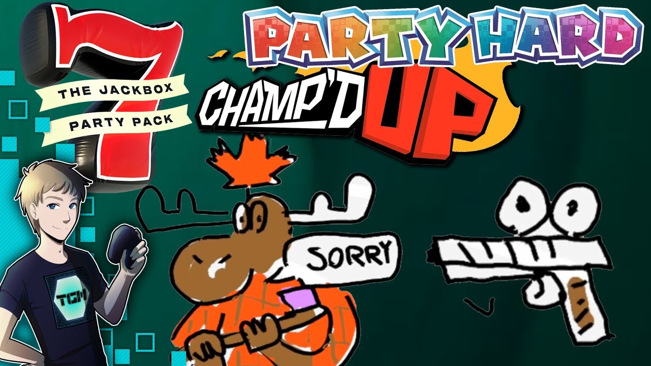 APOLOGETIC MOOSE - Jackbox Party Pack 7 - Champ'd Up (Party Hard - Episode 161)