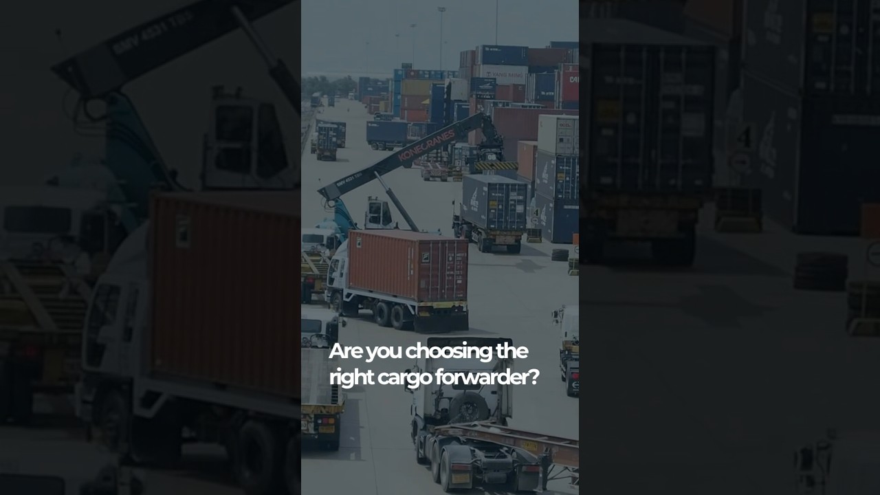 Still guessing if your cargo forwarder is legit? Here&rsquo;s how to spot the right one! #cargoshipping