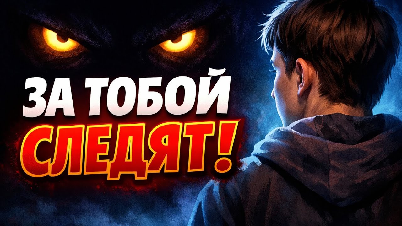 👁️ ПОЧЕМУ В ТЕМНОТЕ КАЖЕТСЯ, ЧТО ЗА ТОБОЙ СЛЕДЯТ