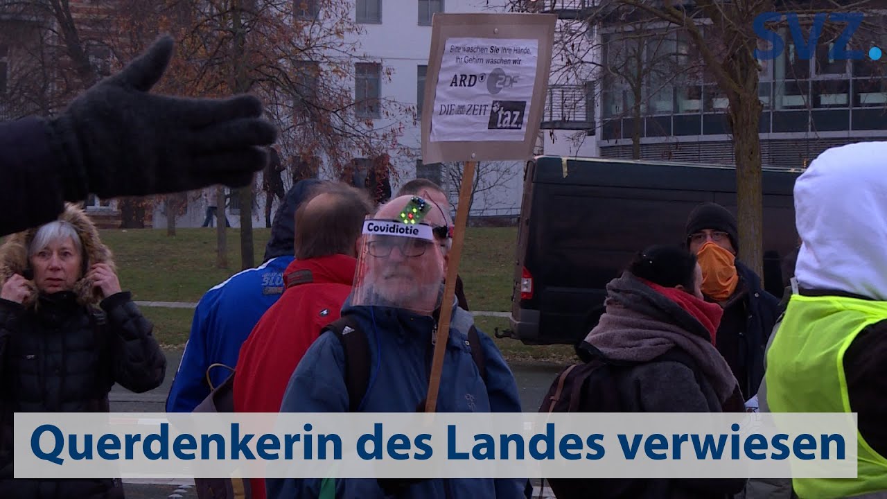 Gegen Corona-Maßnahmen: 6 Demonstrationen mit 260 Teilnehmern in Schwerin (vom 05.12.20)