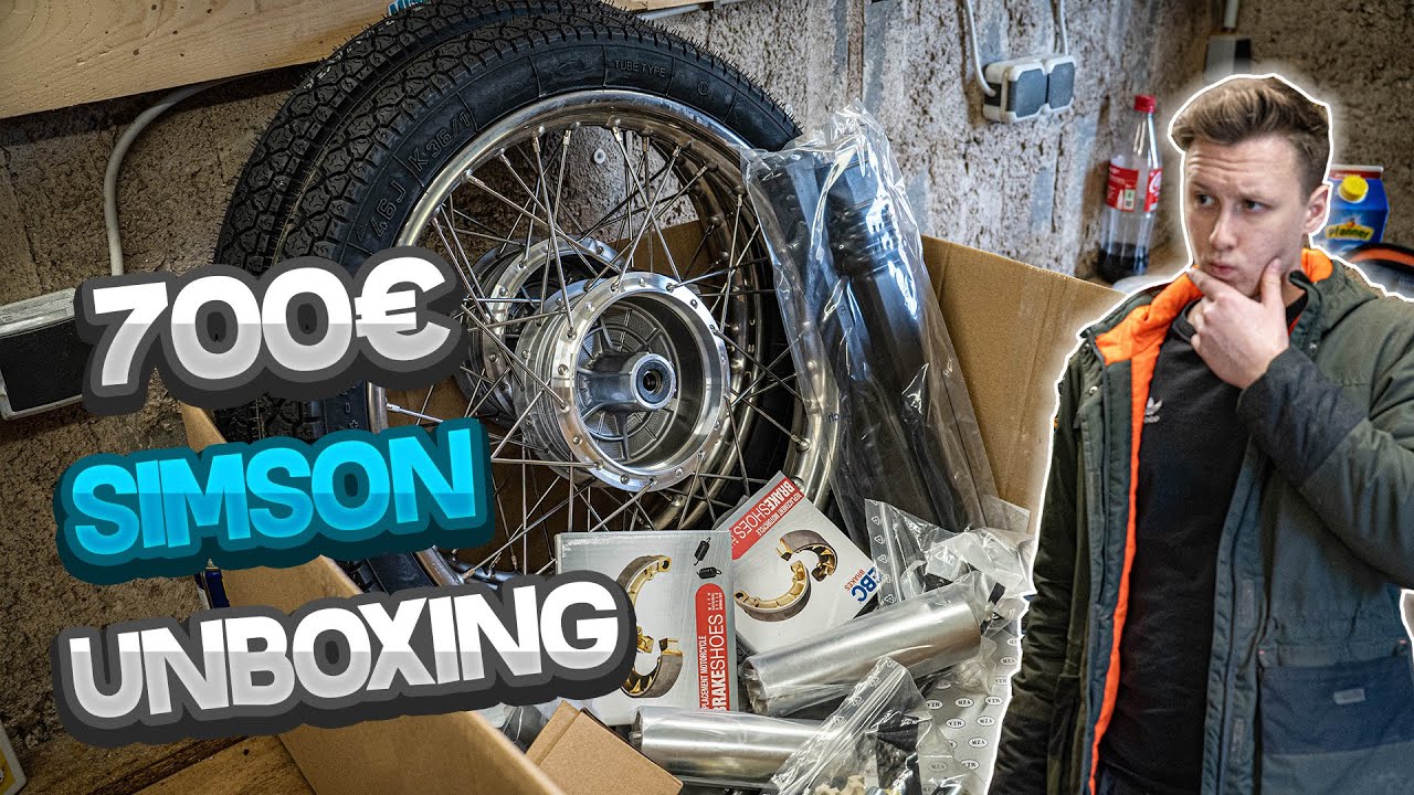 🤑🥴 700€ UNBOXING von Simson HABICHT Teilen | Simson Habicht SR4-4 #05