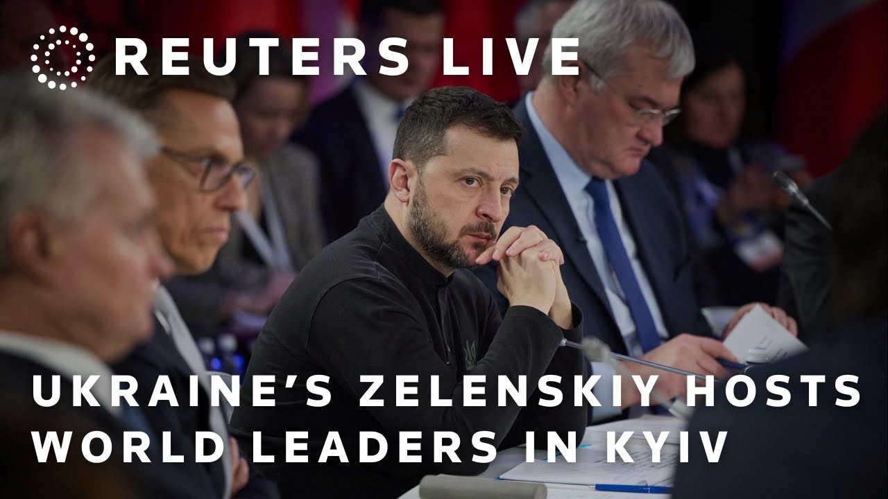 LIVE: Zelenskiy hosts world leaders in Kyiv