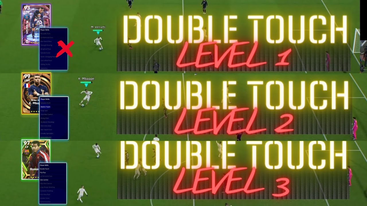 The different level of Double Touch!