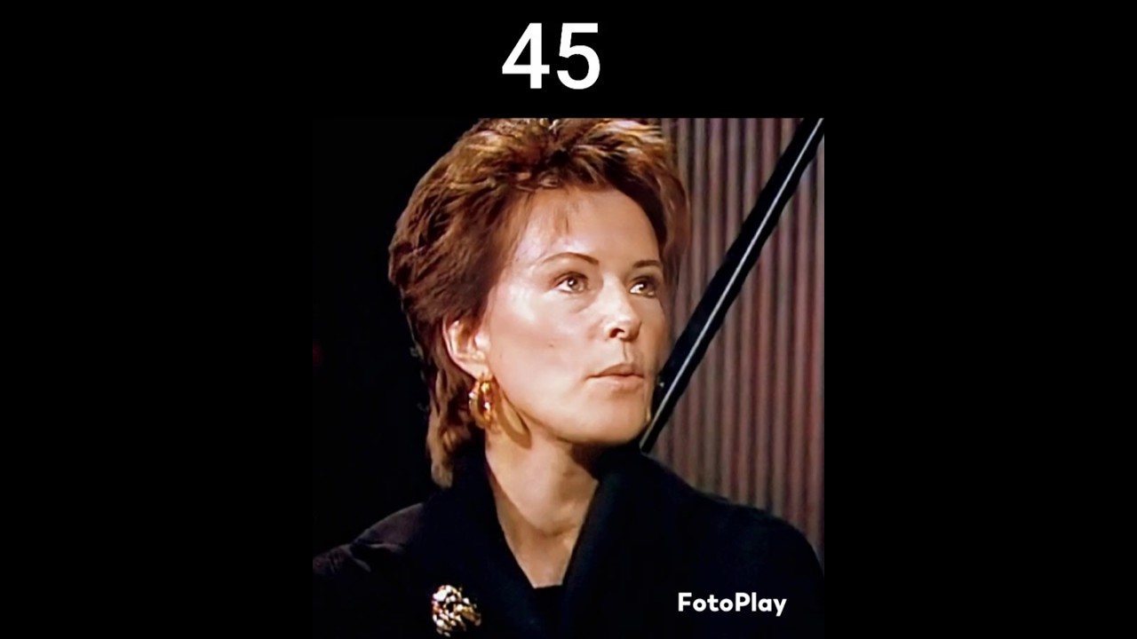 Anni-Frid Lyngstad of ABBA being beautiful as she ages!