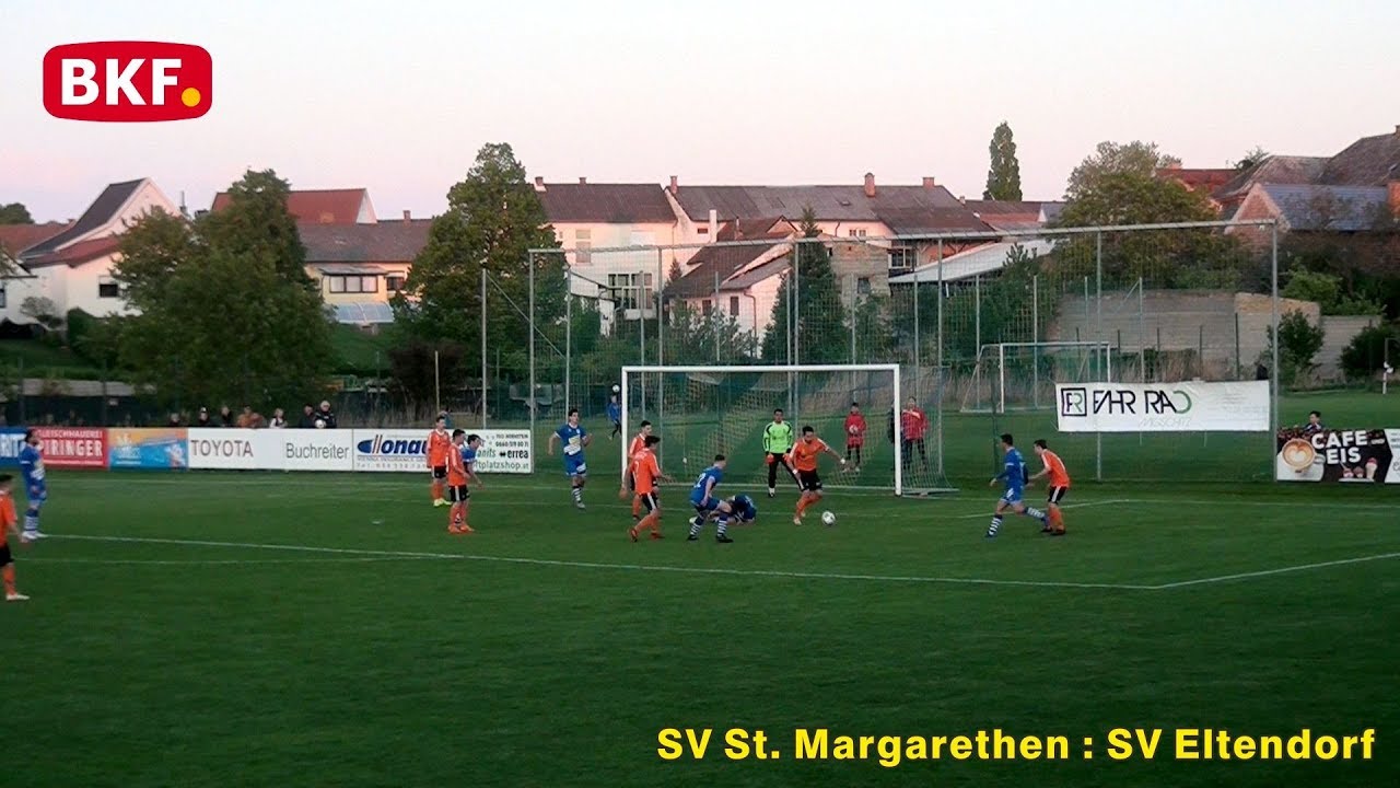 27. 4. 2019 - Fußball: SV St. Margarethen : SV Eltendorf - Burgenlandliga - CCM-TV.at / BKF