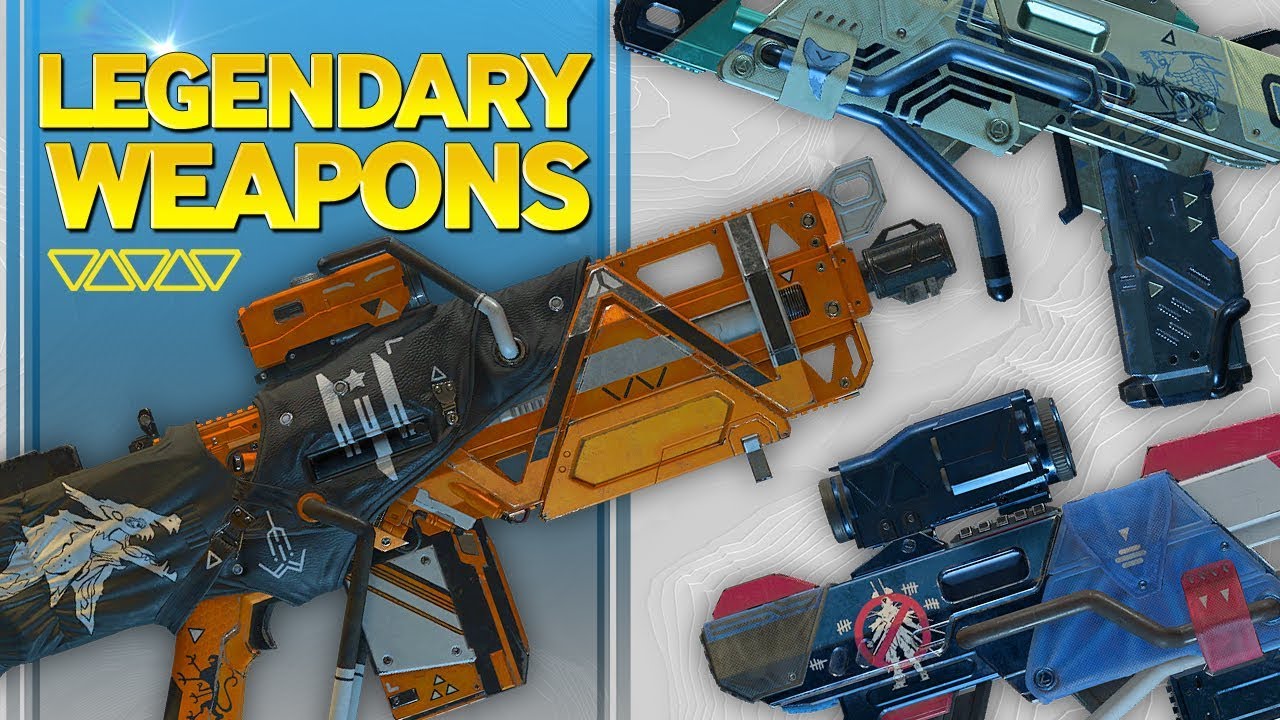 All Anthem Legendary Weapons With Perks and Abilities