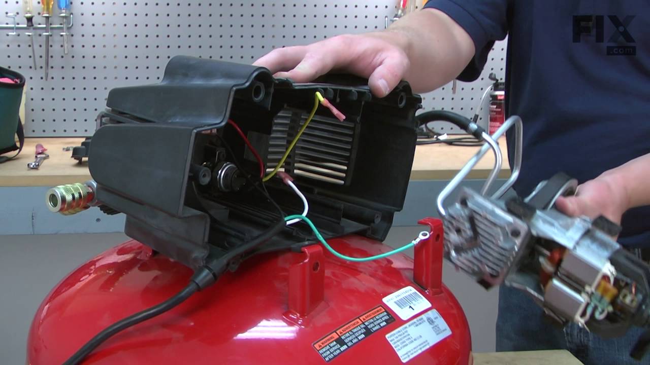 Porter Cable Air Compressor Repair – How to replace the Tube Seal
