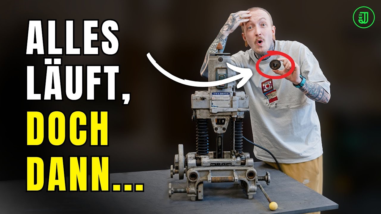 Eigentlich wollte ich euch nur die REPARIERTE MASCHINE zeigen 👉 dann der SCHOCK! 😲 | Jonas Winkler