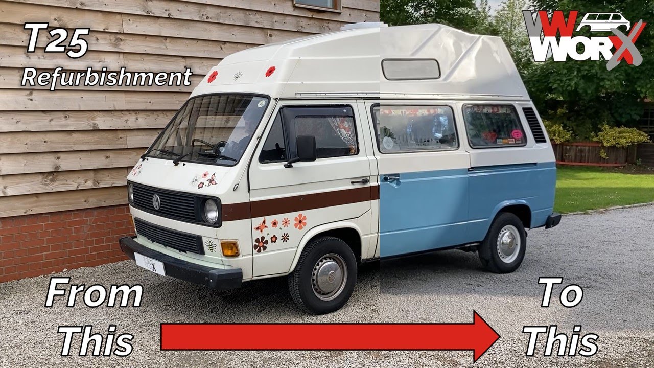 VW Worx - Poppy, A 1986 VW Transporter T25 (T3) Camper Refurbishment
