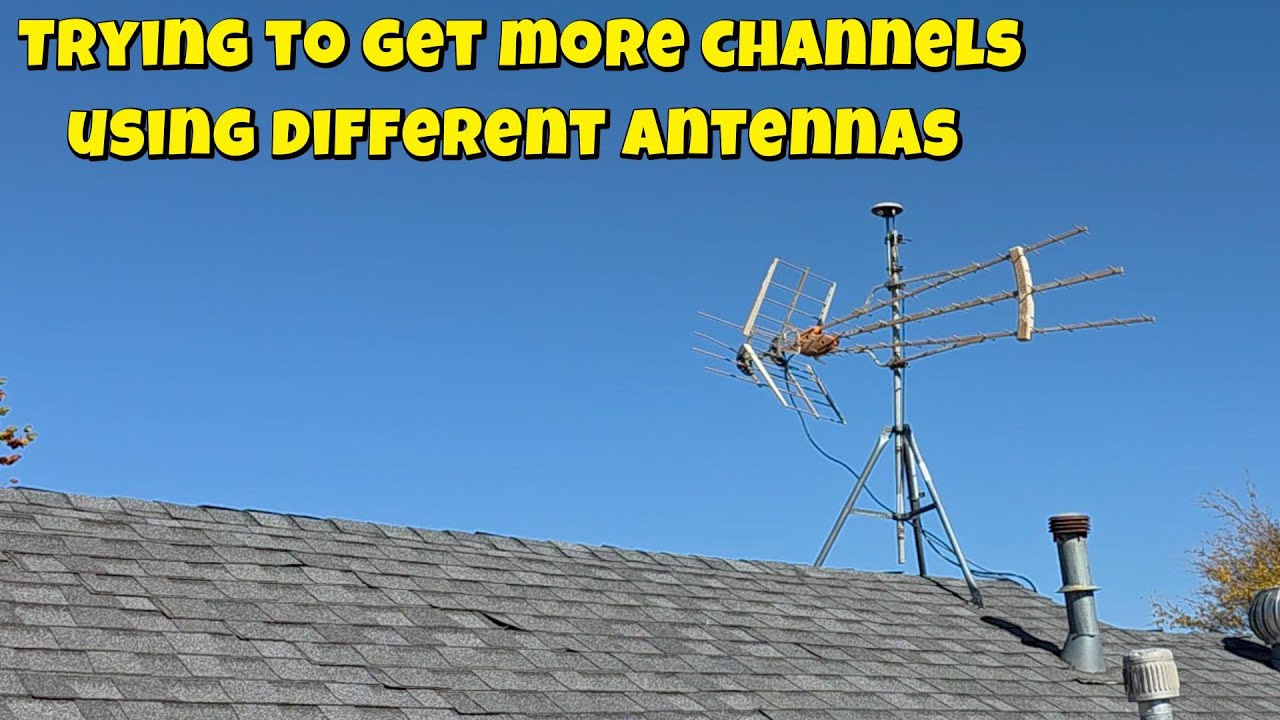 Rabbit Ear VS Attic VS Roof Antenna