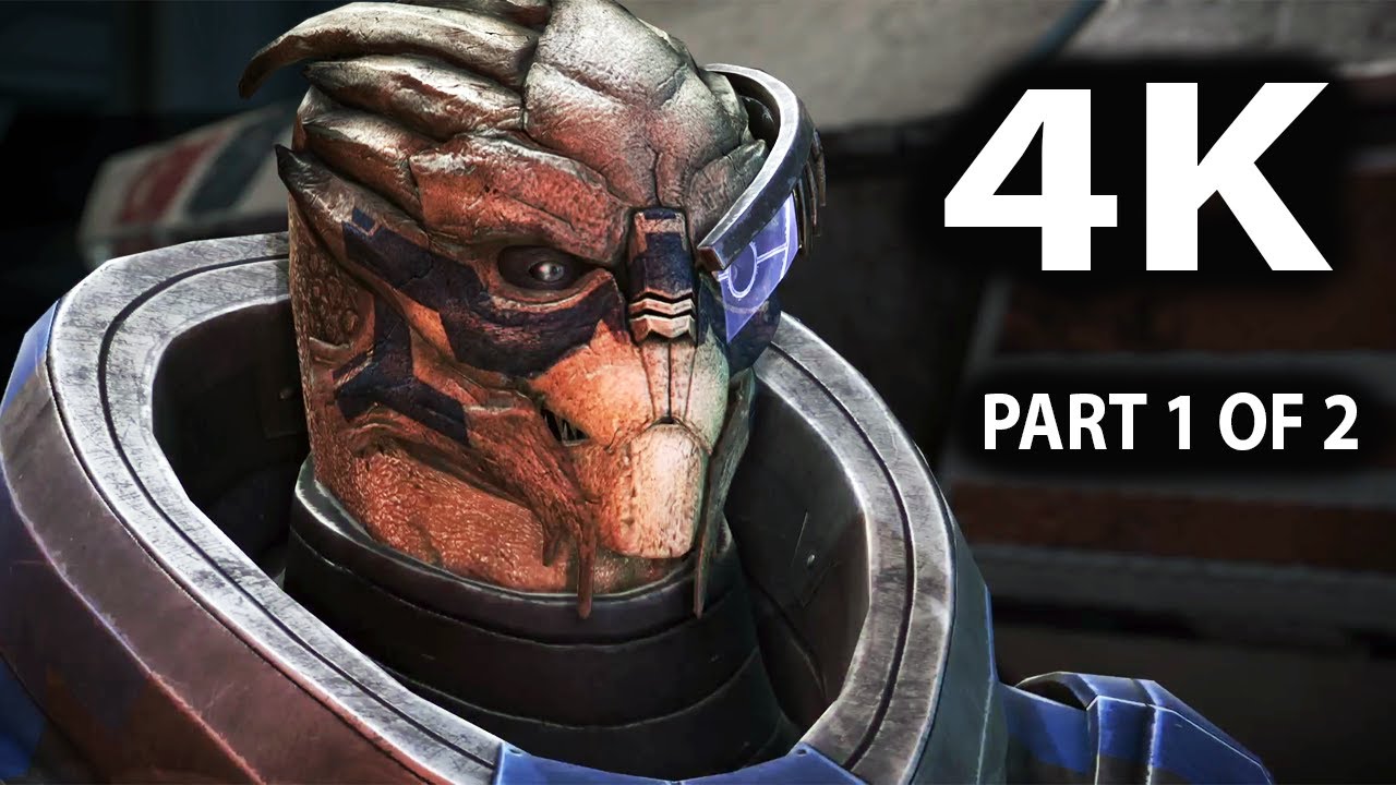 Mass Effect 1 Legendary Edition Full Game Walkthrough - No Commentary Paragon Edition Part 1/2 PC 4K