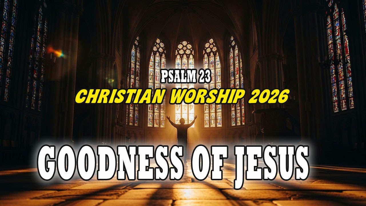 CHRISTIAN WORSHIP 2026 - GOODNESS OF JESUS 2026 ✨ Powerful Worship from Psalm 23 & John 3:16