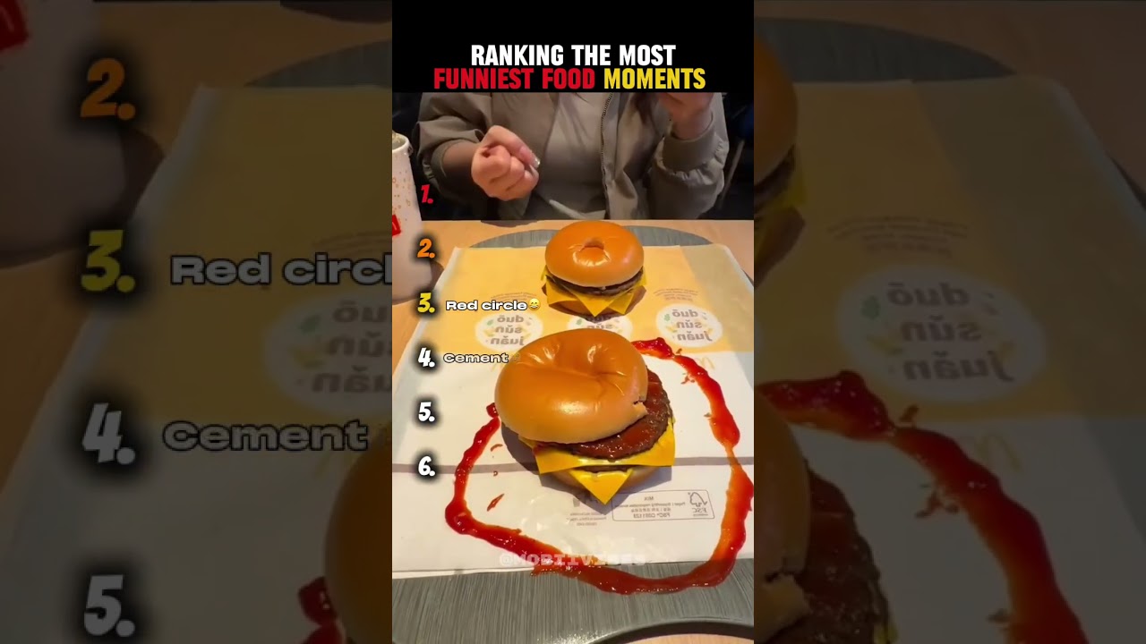 Ranking The Most Funniest Food Moments