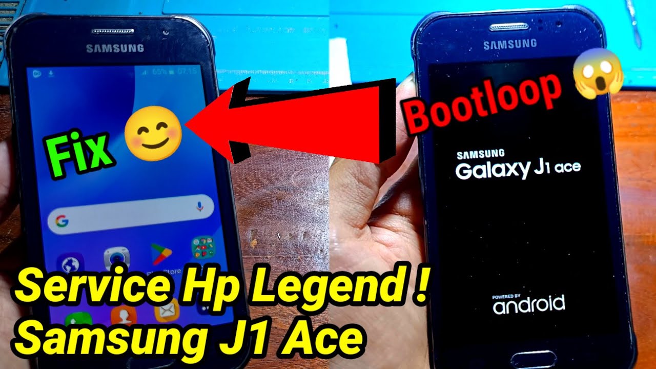Service Hp LEGEND 😱 Samsung J1 Ace Mentok Logo