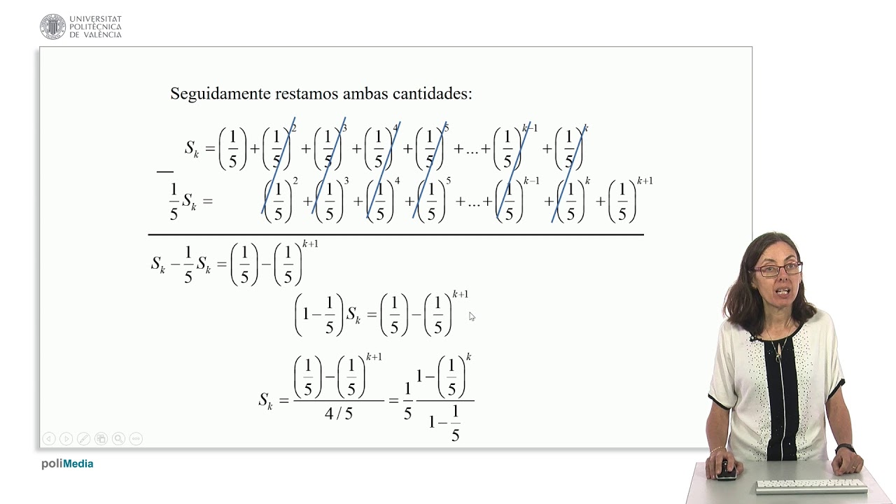 Suma de series geométricas | 8/41 | UPV