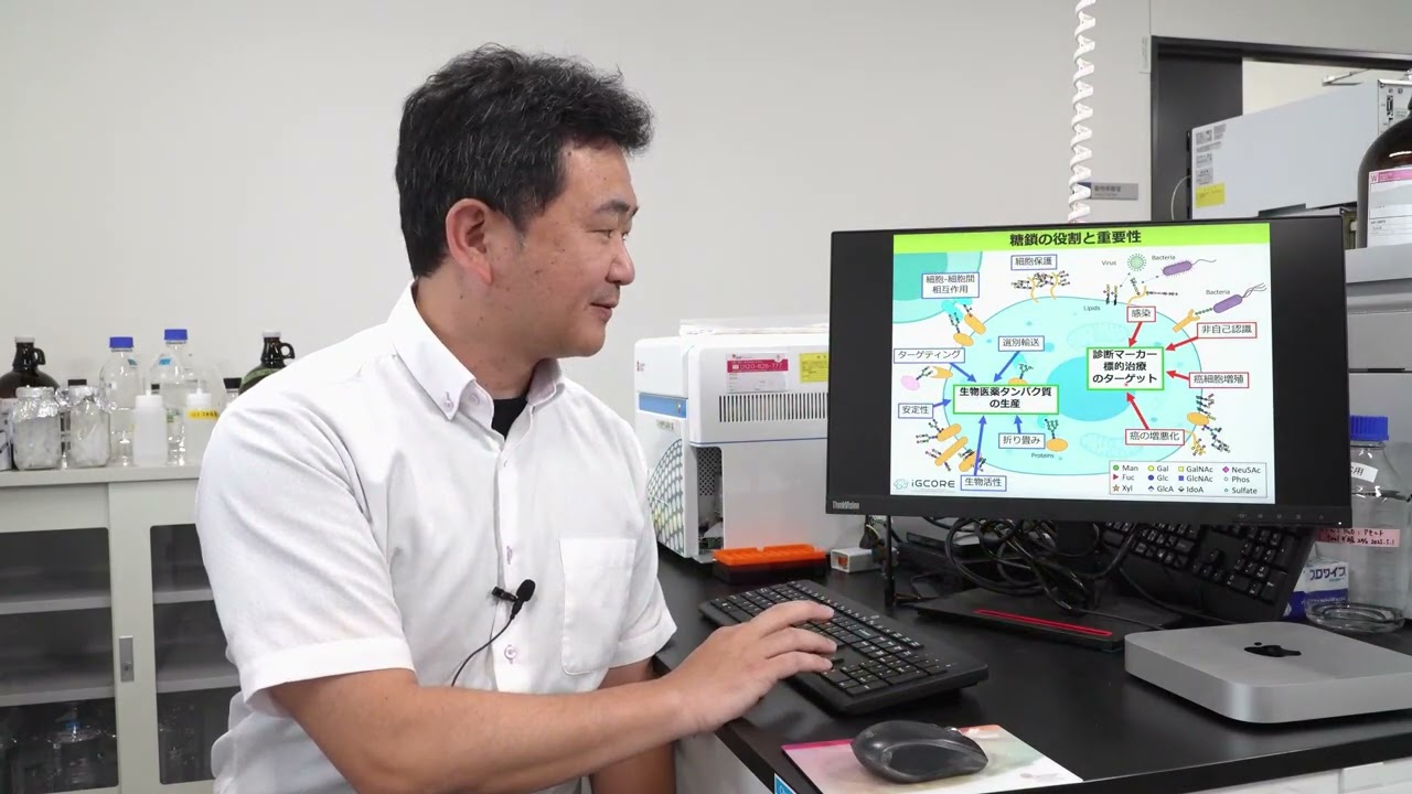 研究紹介　システム糖鎖生物学研究室
