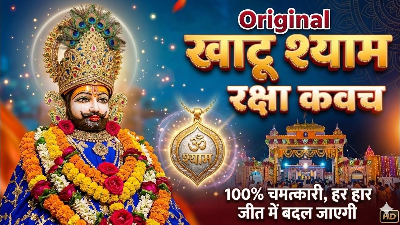 खाटू श्याम का चमत्कारी रक्षा कवच 🔱 सुनते ही संकट दूर | Shyam Baba Bhajan 2026 |