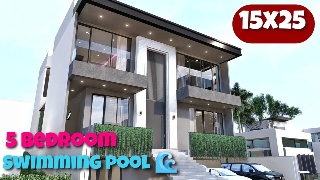 375 sqm Modern Luxury House 15x25