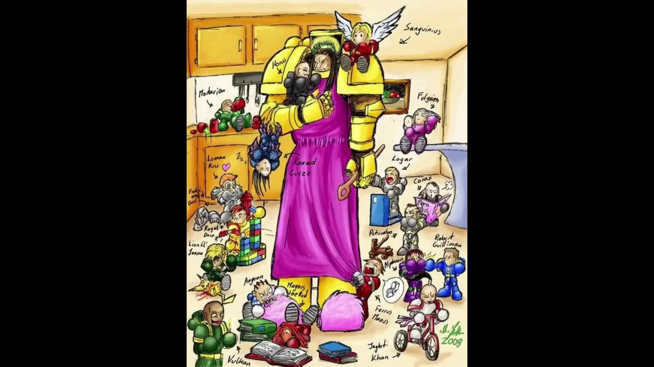 świat warhammer 40k  Erda   Matka Prymarch&oacute;w v2 z nowymi informacjami