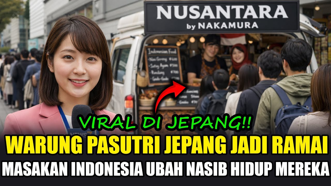 VIRAL‼️ Hidup Hampir HANCUR, Pasangan Jepang Bangkit Gara-Gara Nasi Indonesia⁉️