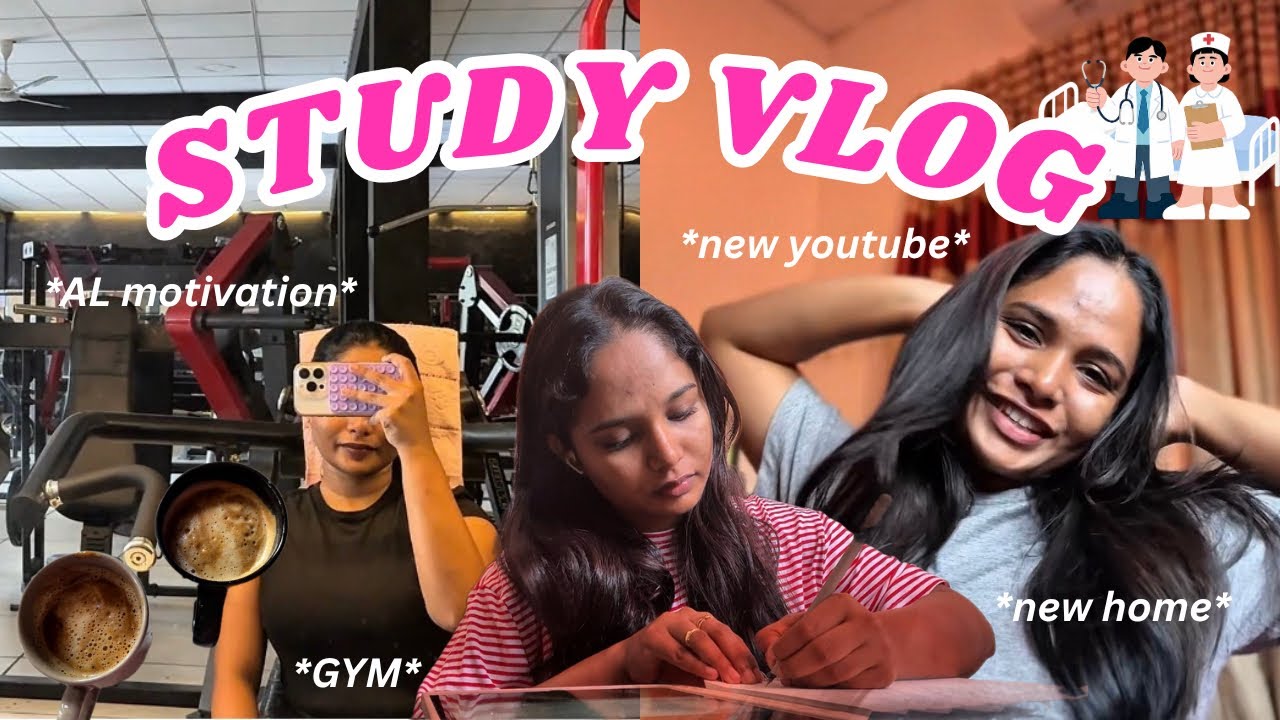 STUDY VLOG 👩🏻&zwj;⚕️📖 AL Motivation 📒🩺 Hobbies in common 🤸🏻