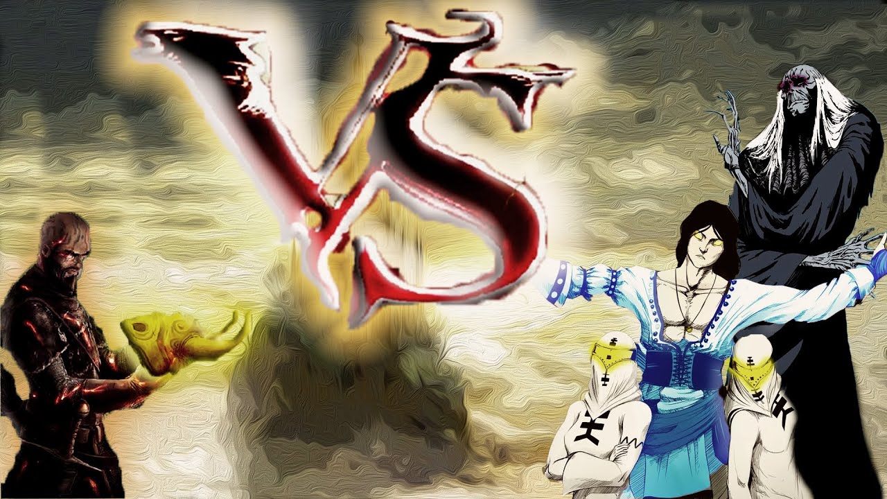 Sabaku No Maiku vs Argo il Giudicatore & Mezzaluce, Lanciere della Chiesa