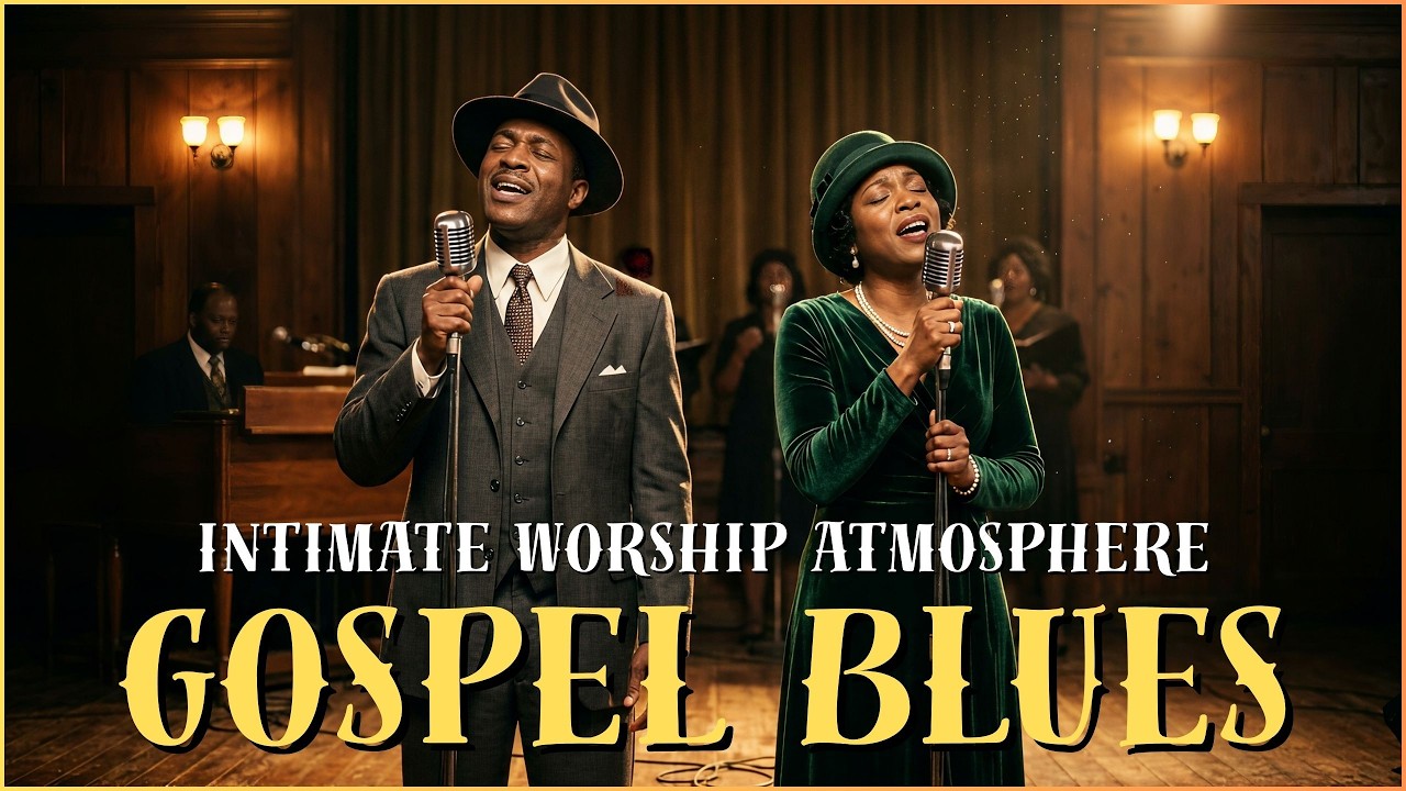 Soulful Gospel Blues Worship | Christian Blues Music to Feel God's Presence