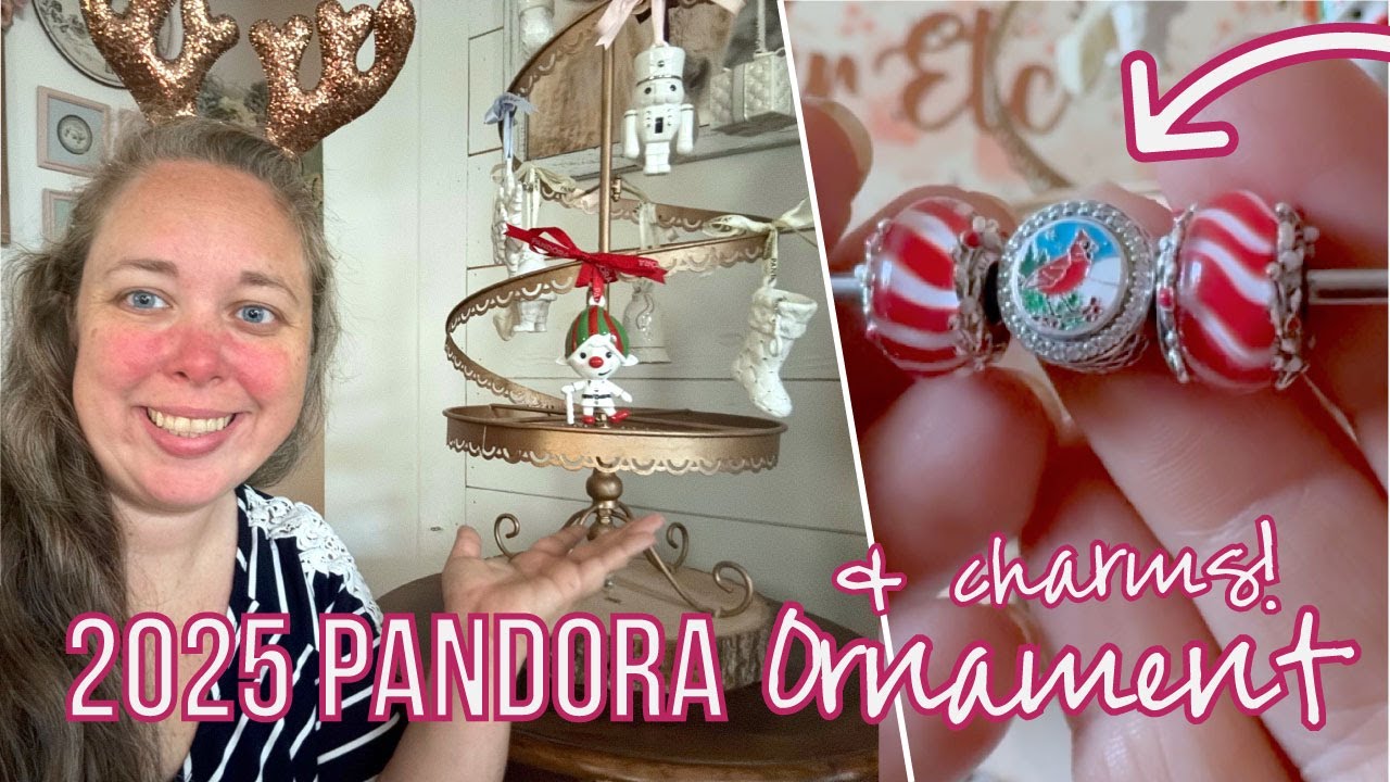 НОВИНКА! Рождественское украшение Pandora 2025! Фарфоровое украшение Pandora «Эльф» и коллекция ш...