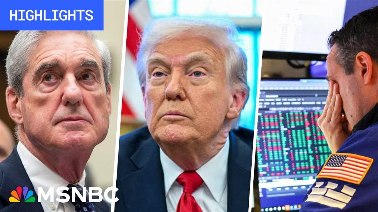‘Ugly’ economic data, law firms fight back: Trump’s First 100 Days - Day 68 | MSNBC Highlights