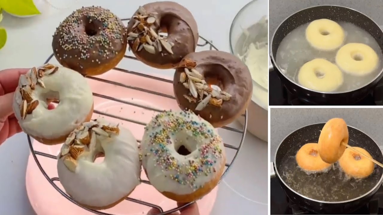 💯Perfect Donut എങ്ങിനെ ഉണ്ടാക്കാം? |Donut recipe in Malayalam |Donut Recipe | Doughnut 🍩