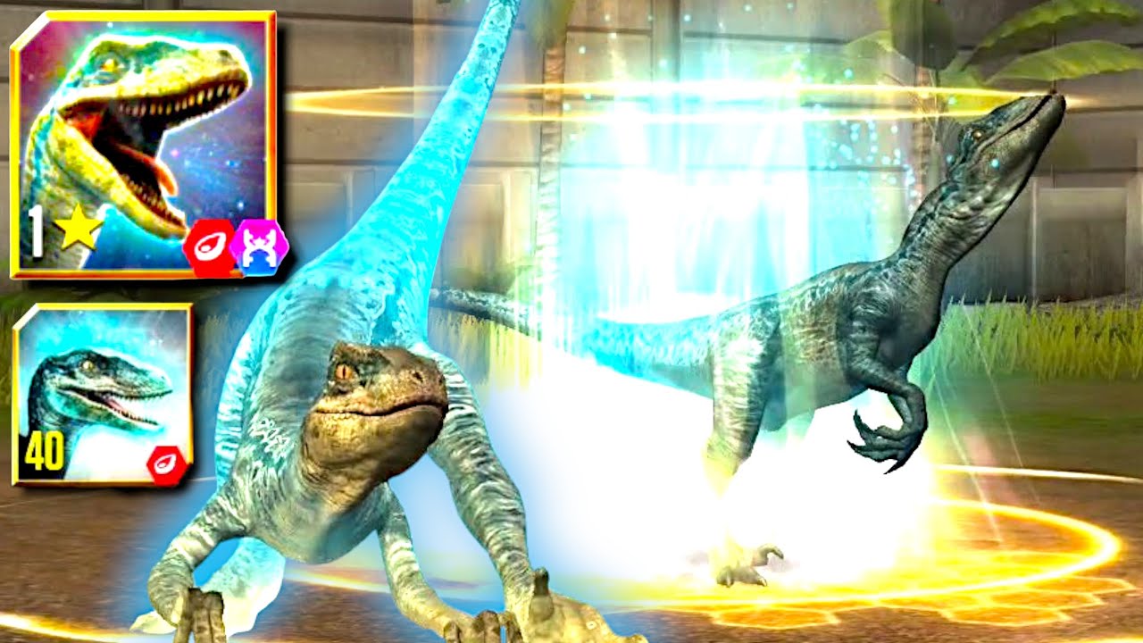 NEW HEROIC BLUE UNLOCKED & BATTLES - Jurassic World The Game