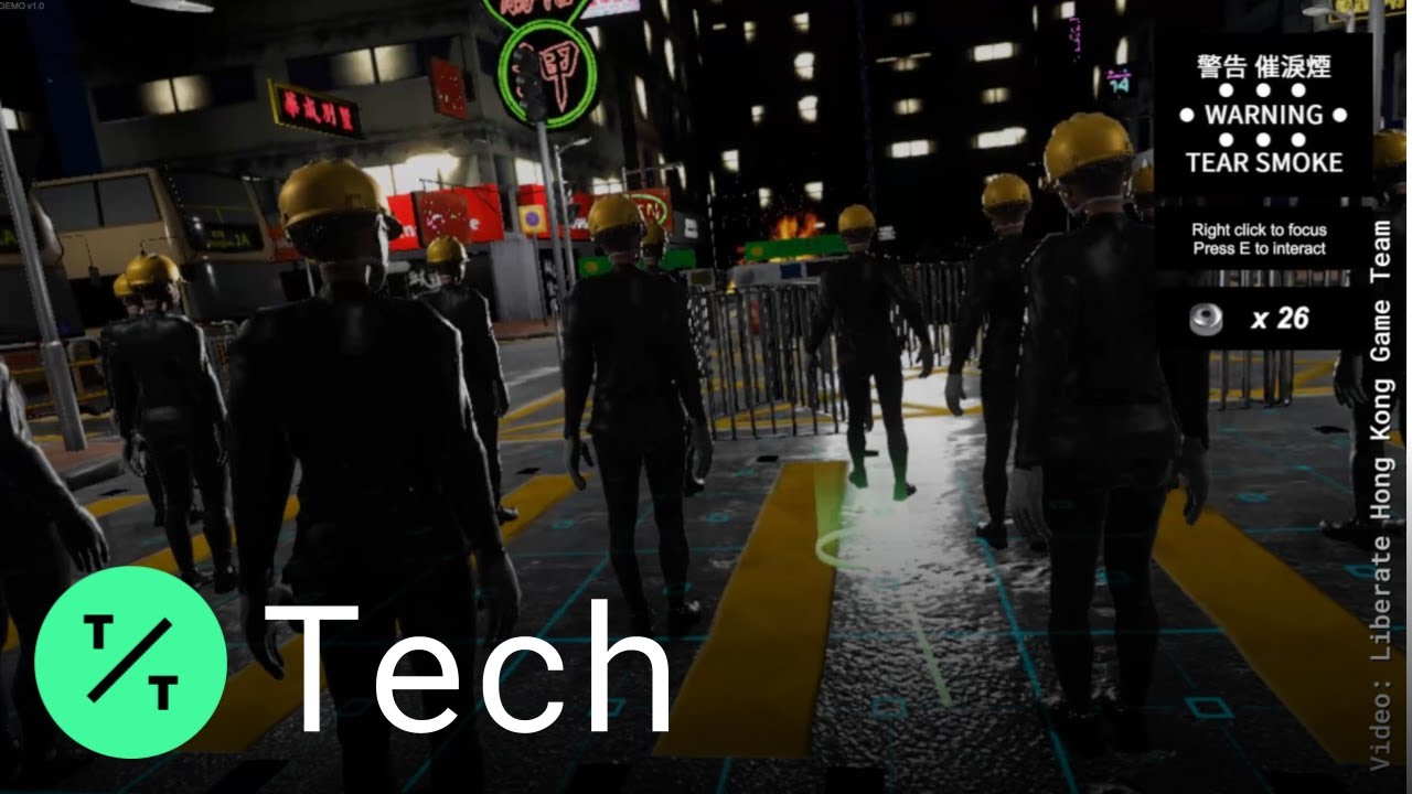 Video Game Shows What It's Like Inside Hong Kong's Protests