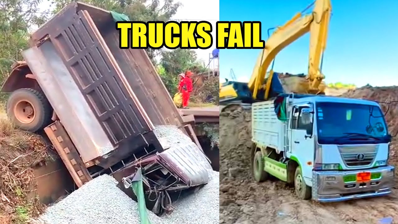 When Technical​ truck  Goes Wrong | Heavy Equipment & Worker Mistakes Compilation