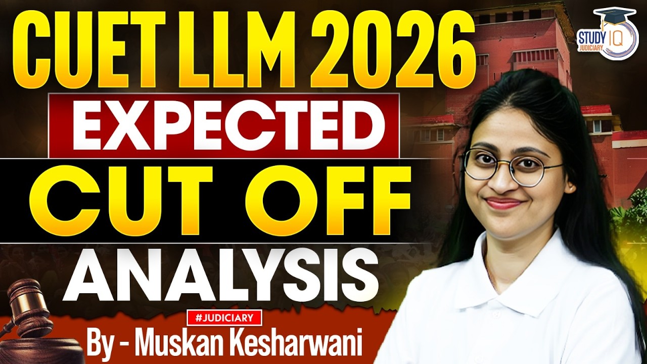 CUET LLM 2026 | EXPECTED CUT OFF ANALYSIS | By Muskan mam